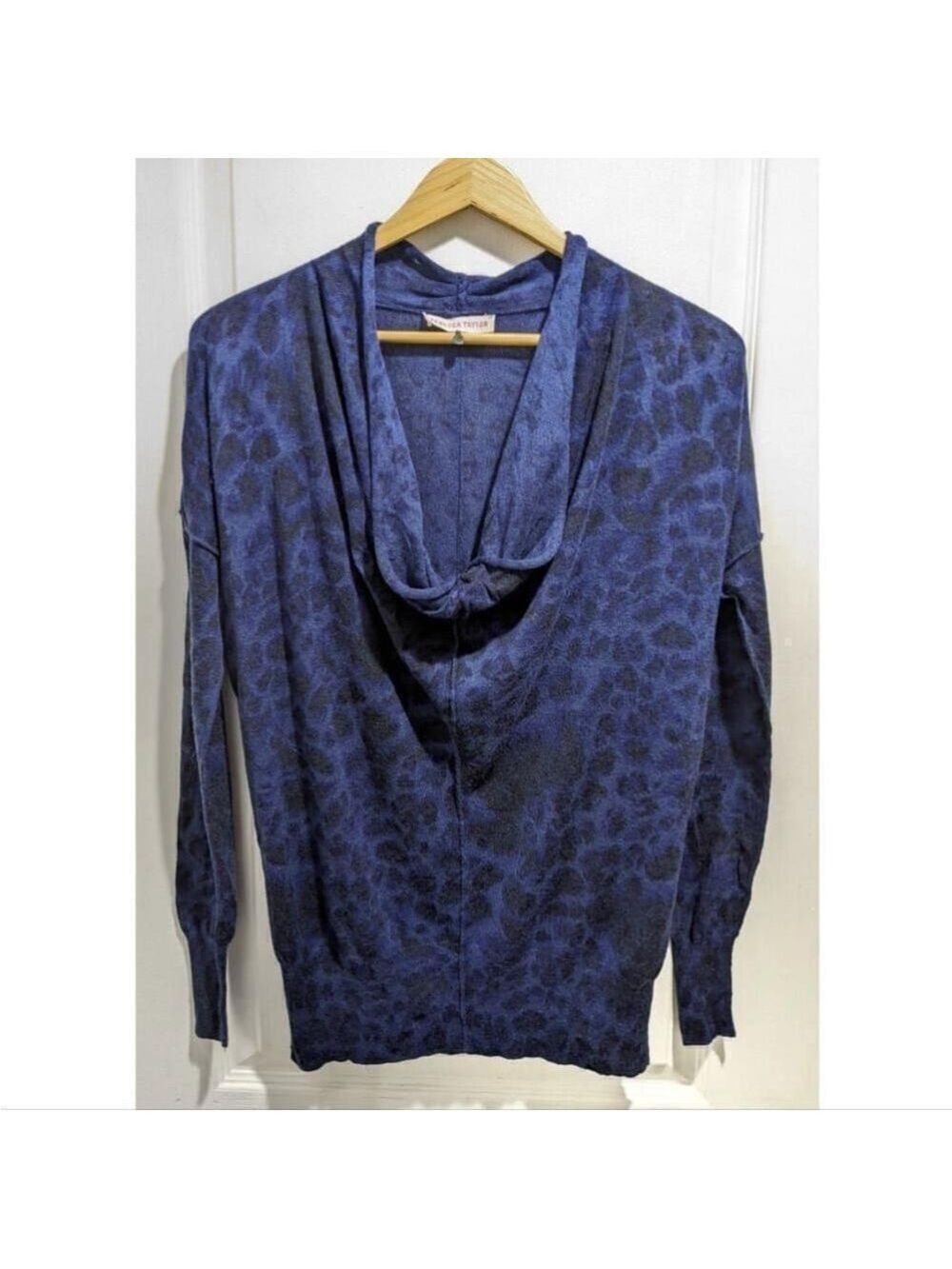Rebecca Taylor | Leopard print cowl neck top